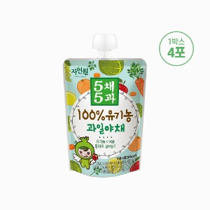 [Natural Garden] 5 veggies and 100% organic fruit vegetables 100ml x 8 bags